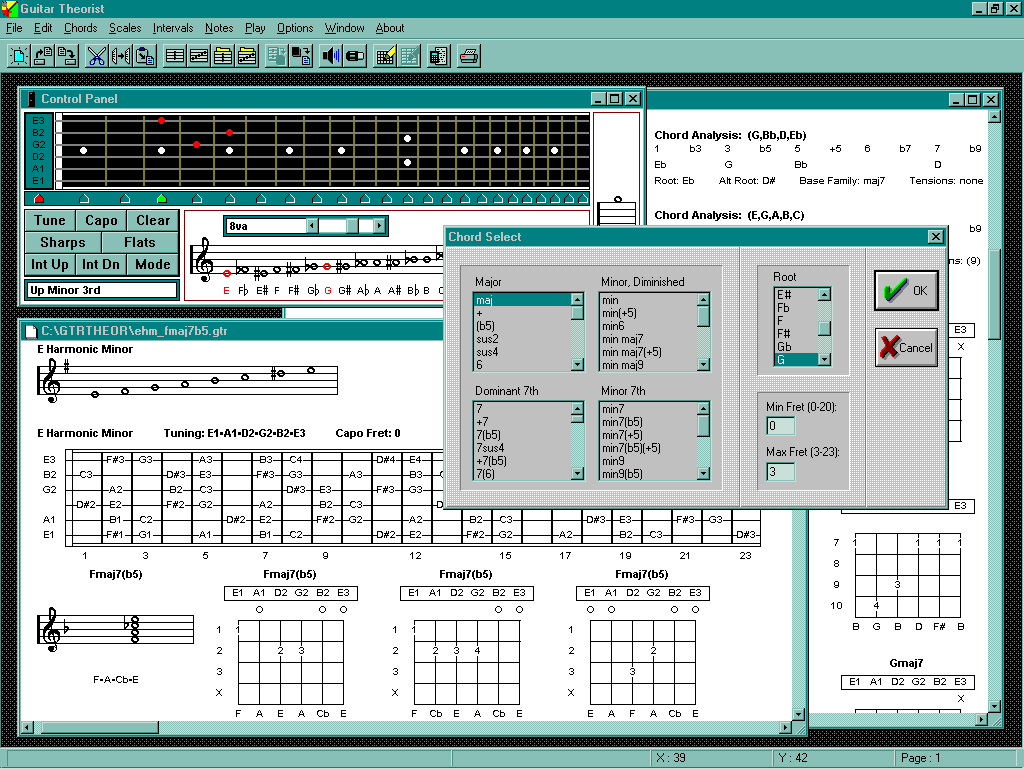 Guitar Theorist Screen Capture